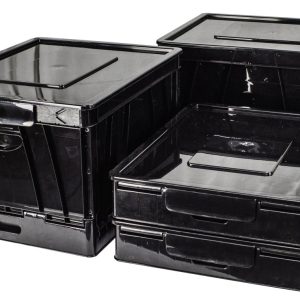 Folding Storage Cube, Black